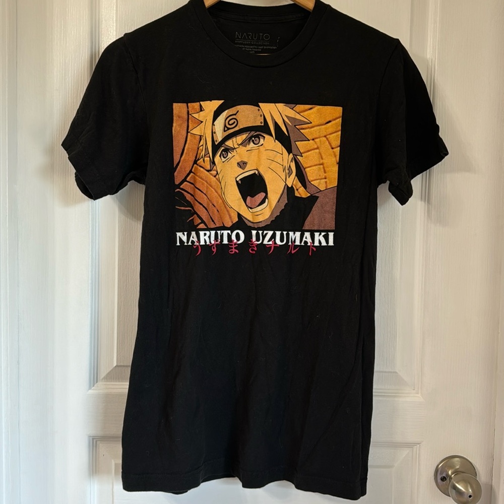 NARUTO UZUMAKI TEE SHIRT SZ S